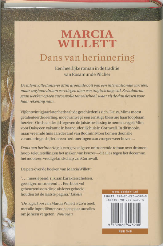 Dans van herinnering Dans van herinnering achterkant