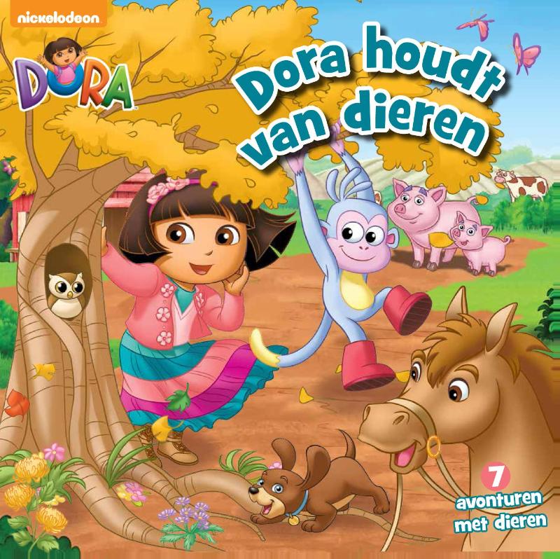 boekenbalie_9789089416438_cover Dora houdt van dieren / Dora