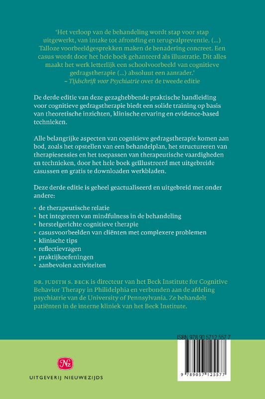 Cognitieve gedragstherapie achterkant