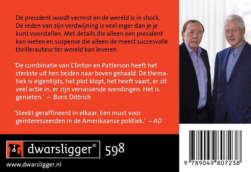 President vermist / Dwarsligger / 598 President vermist / Dwarsligger / 598 achterkant