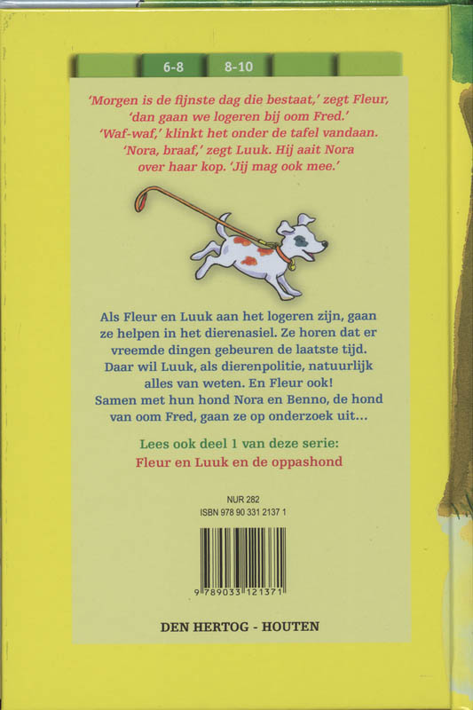 FLEUR EN LUUK EN HET DIERENALARM Fleur En Luuk En Het Dierenalarm achterkant