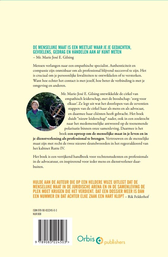 De menselijke maat achterkant