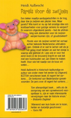PARELS VOOR DE ZWIJNEN achterkant