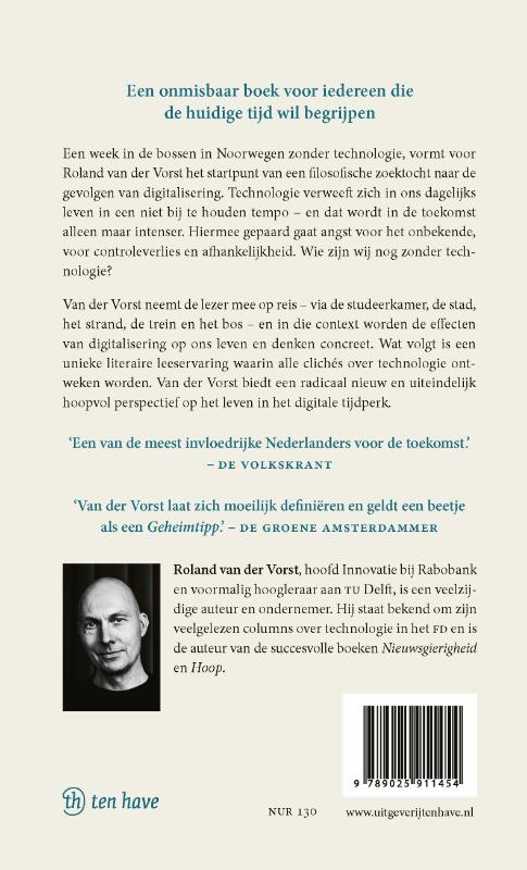 De toekomst is eindeloos achterkant