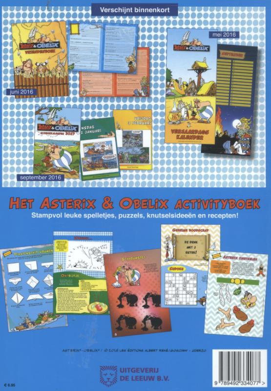 Asterix & Obelix Activityboek / Asterix & Obelix achterkant