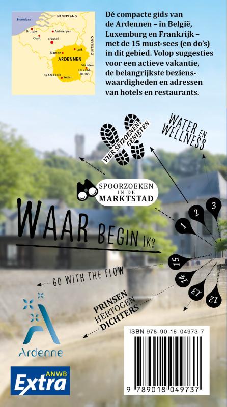 Ardennen / ANWB Extra Ardennen / ANWB Extra achterkant