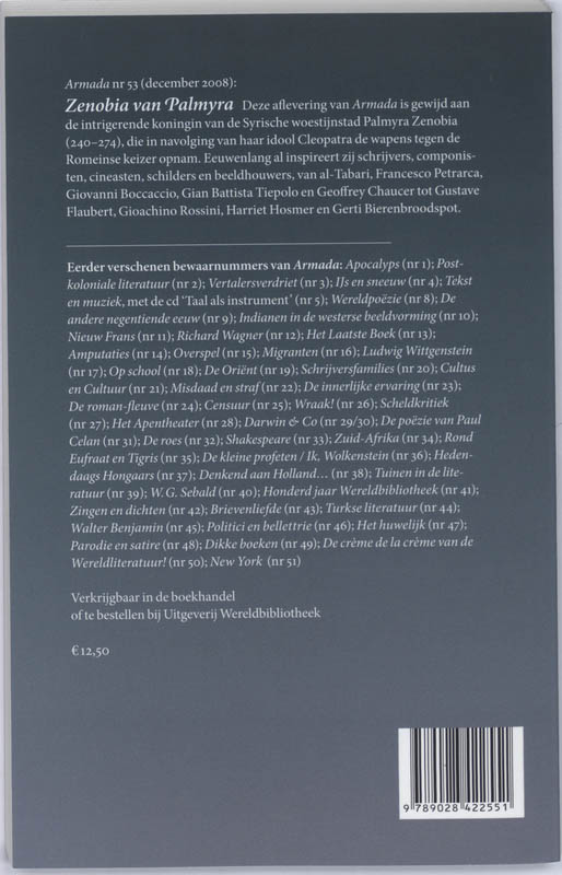 Bloed en rozen / Armada / 52 achterkant