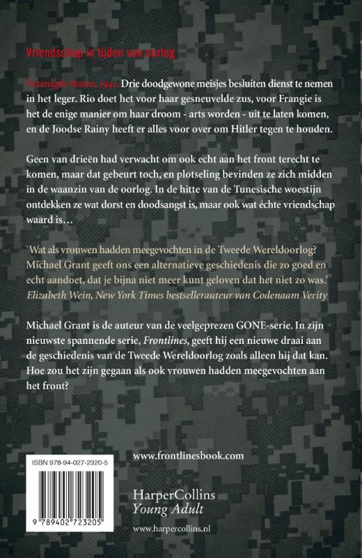 In de voorste linie / Frontlines / 1 achterkant