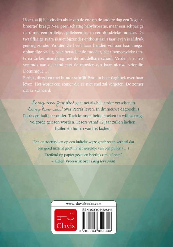 Lang leve familie Lang leve familie achterkant