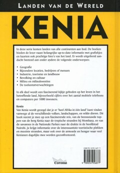 Kenia / Landen van de wereld achterkant