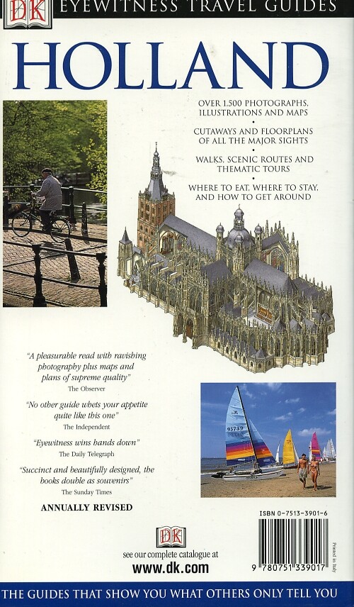 Holland / DK eyewitness travel achterkant
