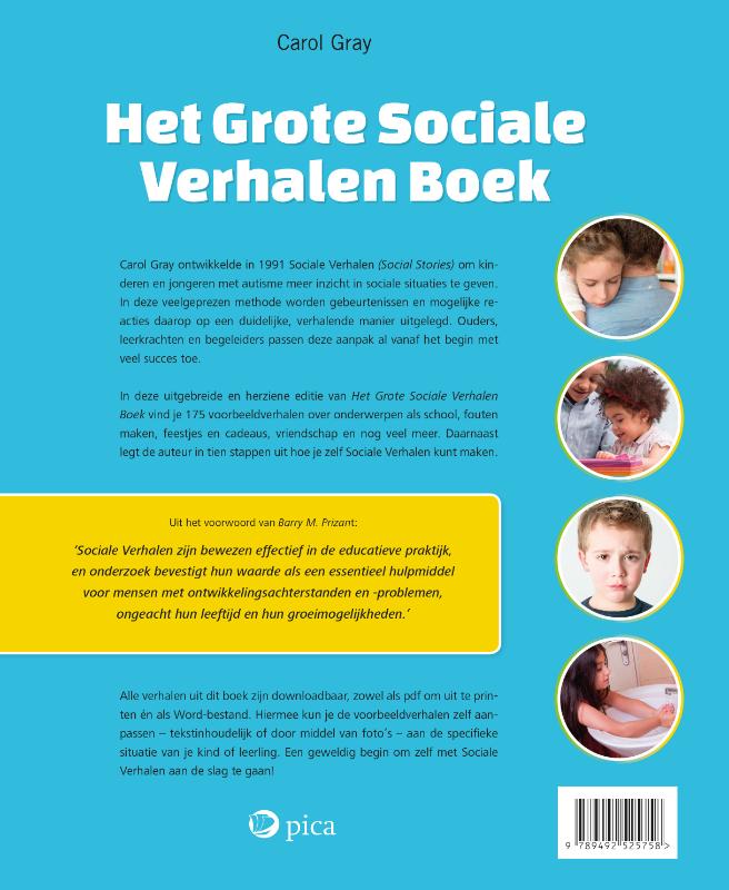 Het grote sociale verhalen boek achterkant