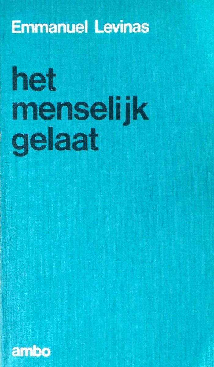 boekenbalie_9789026308314_cover Het menselijk gelaat / Ambo-Wijsgerig