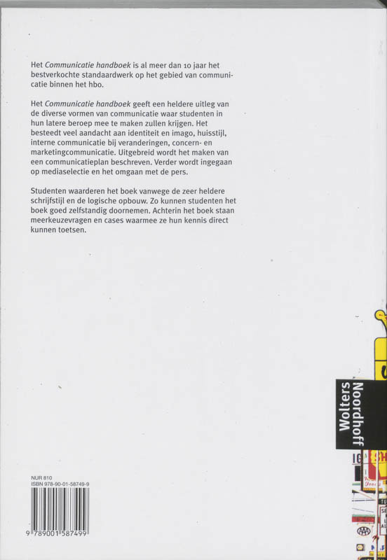 Communicatie Handboek achterkant