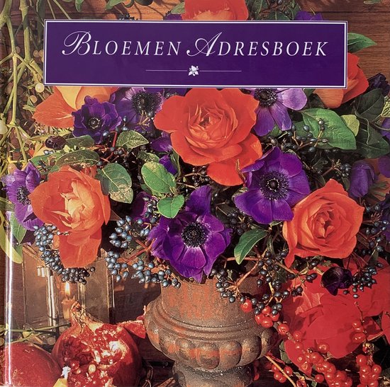 BLOEMEN ADRES- & DAGBOEK IN CASSETTE