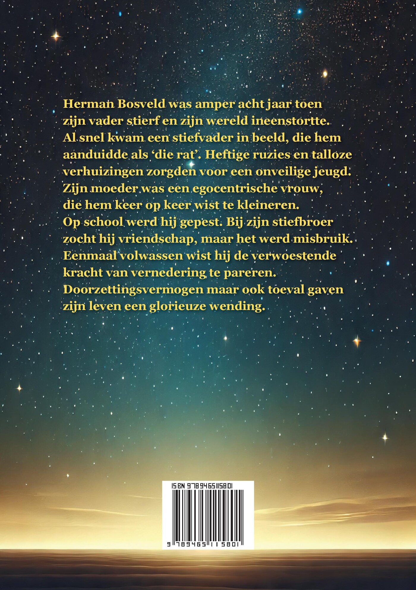 Van rat naar regenboog achterkant