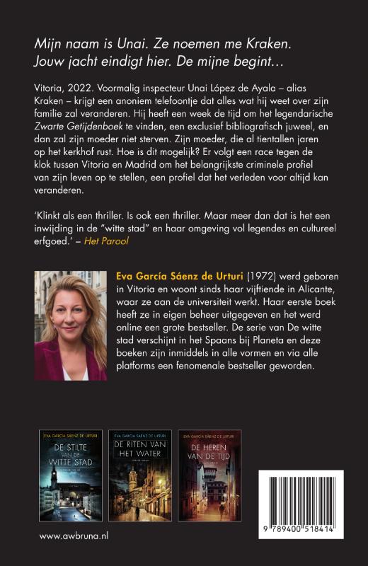 Het zwarte boek van de uren / De witte stad / 4 achterkant