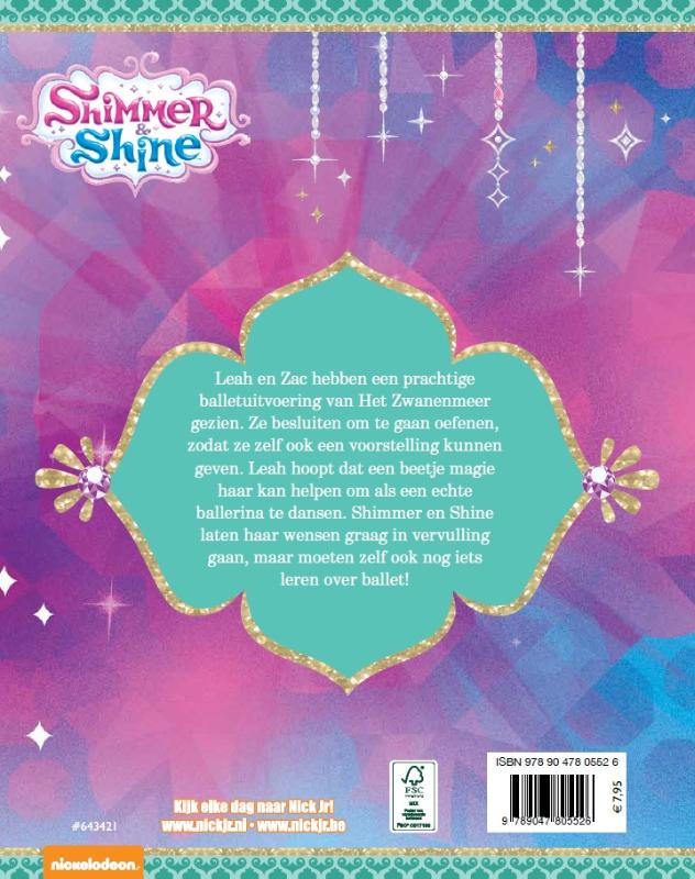 Het magisch ballet / Shimmer & Shine achterkant