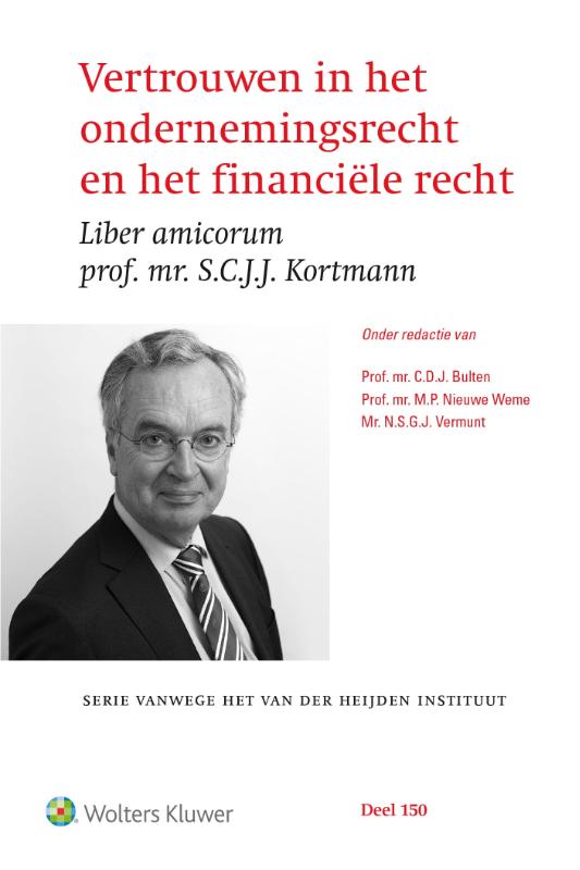 Vertrouwen in het ondernemingsrecht en het financiële recht