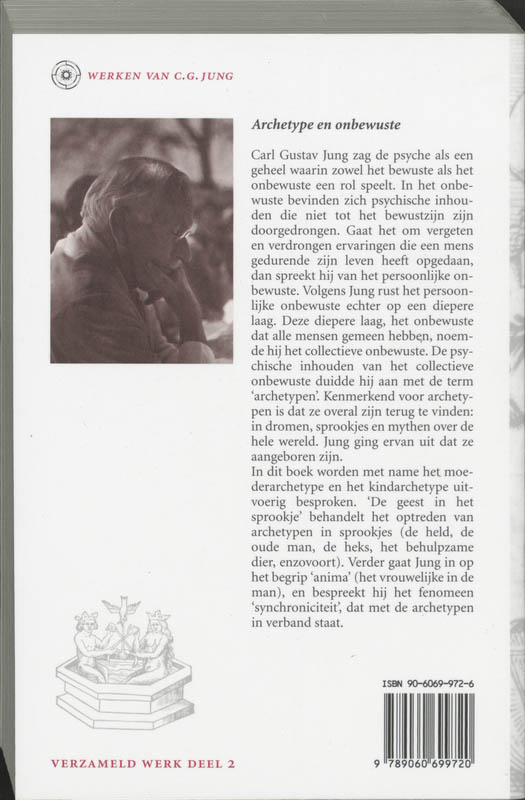 Archetype en onbewuste / Verzameld werk C.G. Jung / 2 achterkant