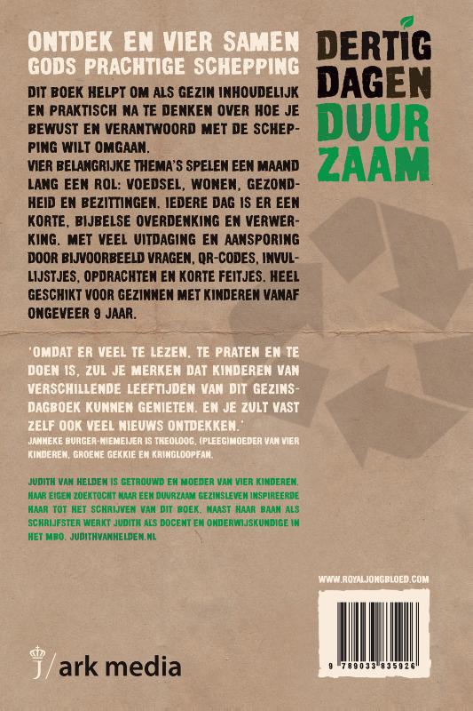 Dertig dagen duurzaam achterkant