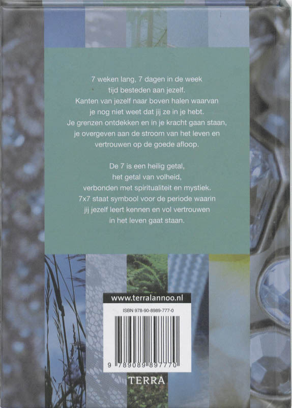 Blijf zoals je bent / 7 x 7 achterkant