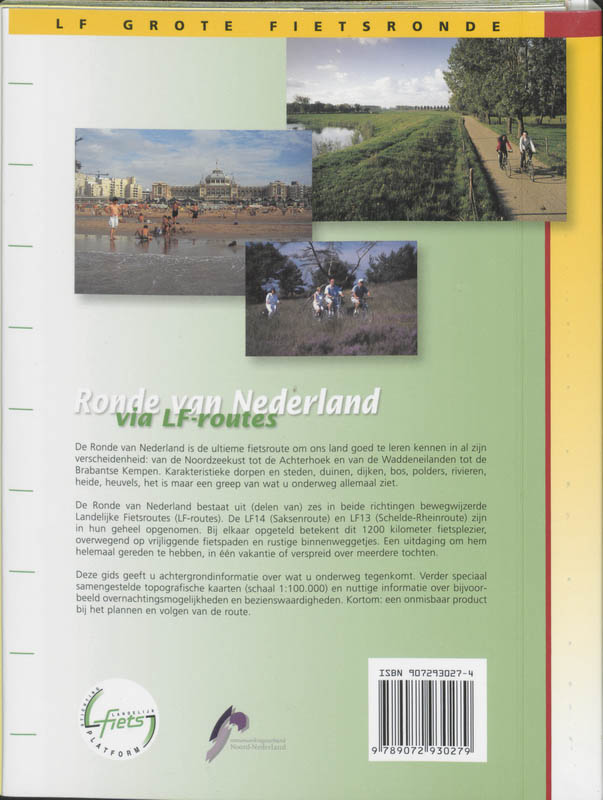 Ronde van Nederland via LF-routes achterkant