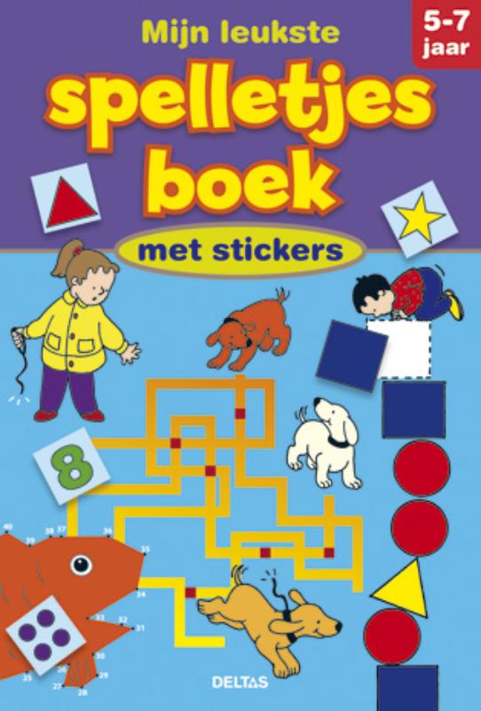 Mijn leukste spelletjesboek  / 5-7 jaar