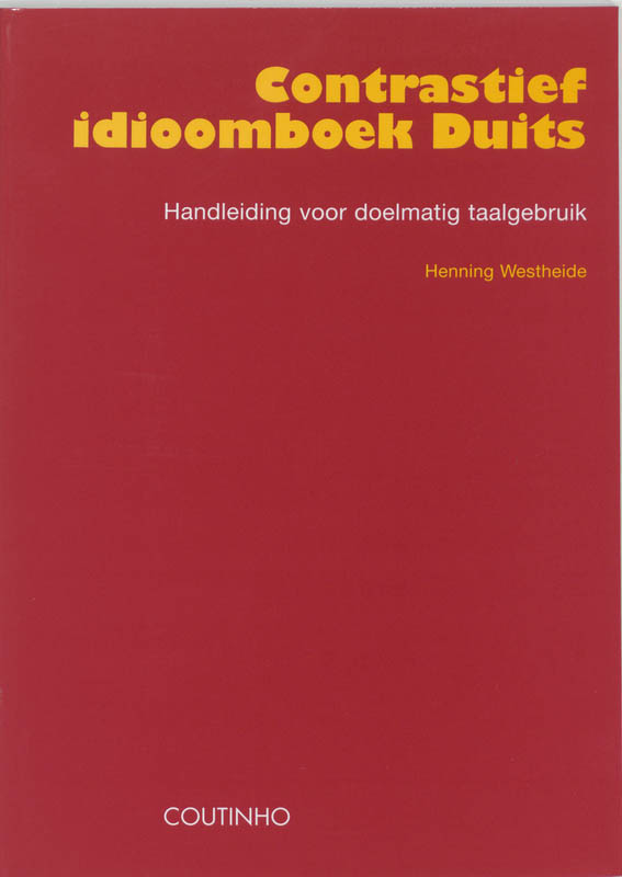 Contrastief Idioomboek Duits