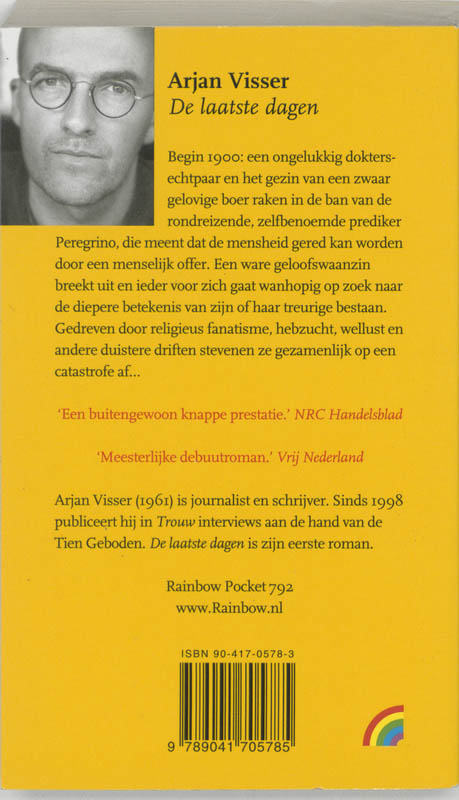 De Laatste Dagen De Laatste Dagen achterkant