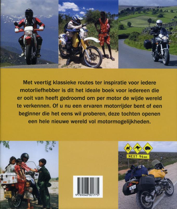 De Grote Motorroutes Van De Wereld achterkant