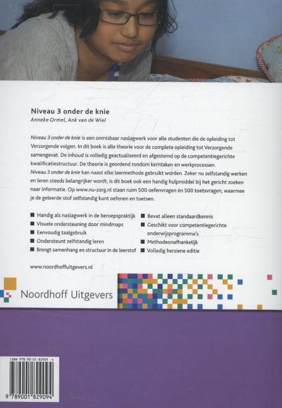 Niveau 3 onder de knie achterkant