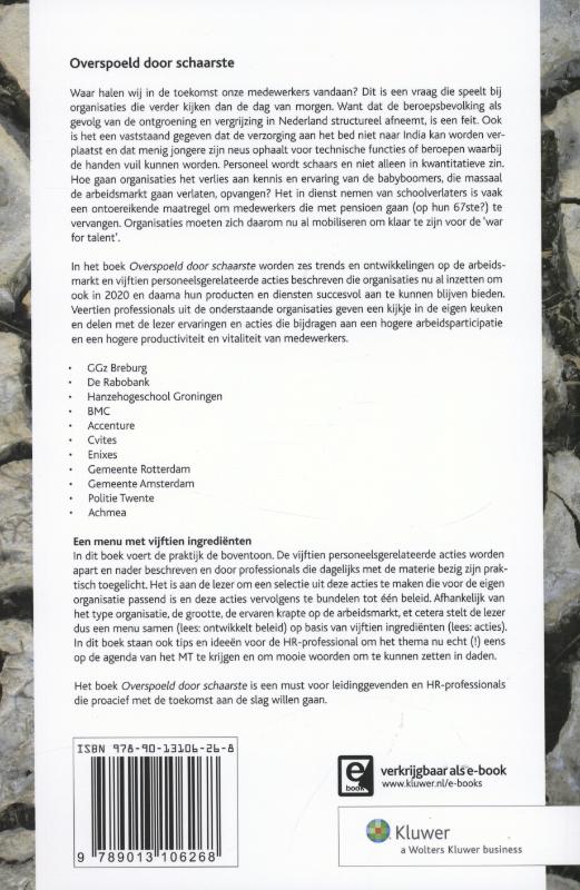 Overspoeld door schaarste achterkant