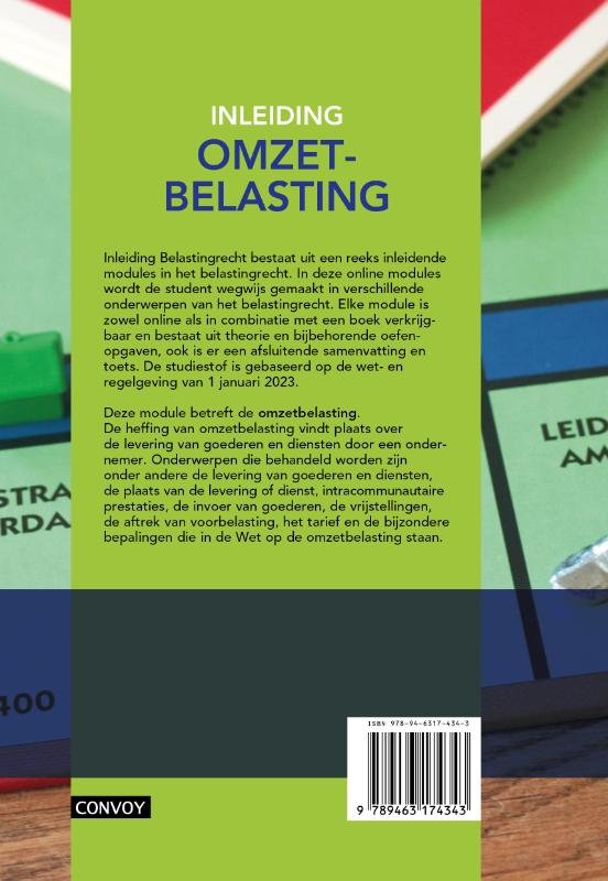 Inleiding Omzetbelasting / Inleiding Belastingrecht / 5 achterkant