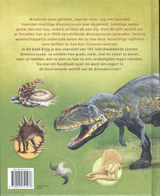 Dinosaurussen van A tot Z achterkant