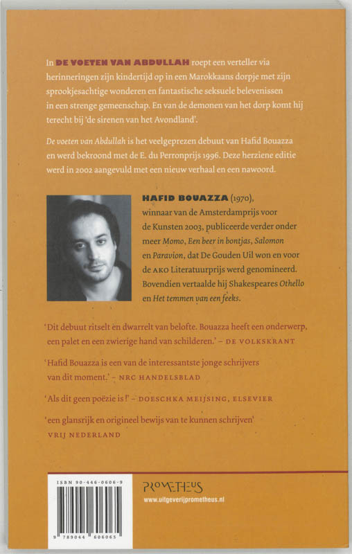 De voeten van Abdullah achterkant