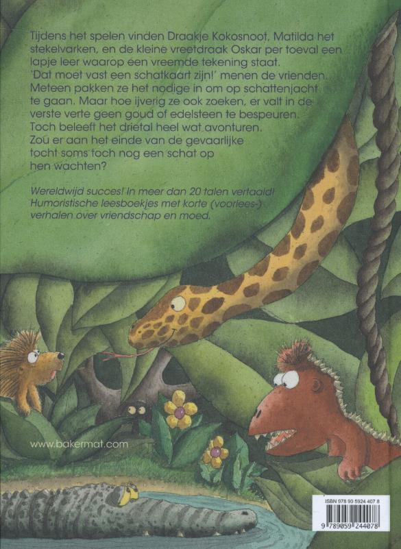 In de jungle / Het kleine draakje Kokosnoot achterkant