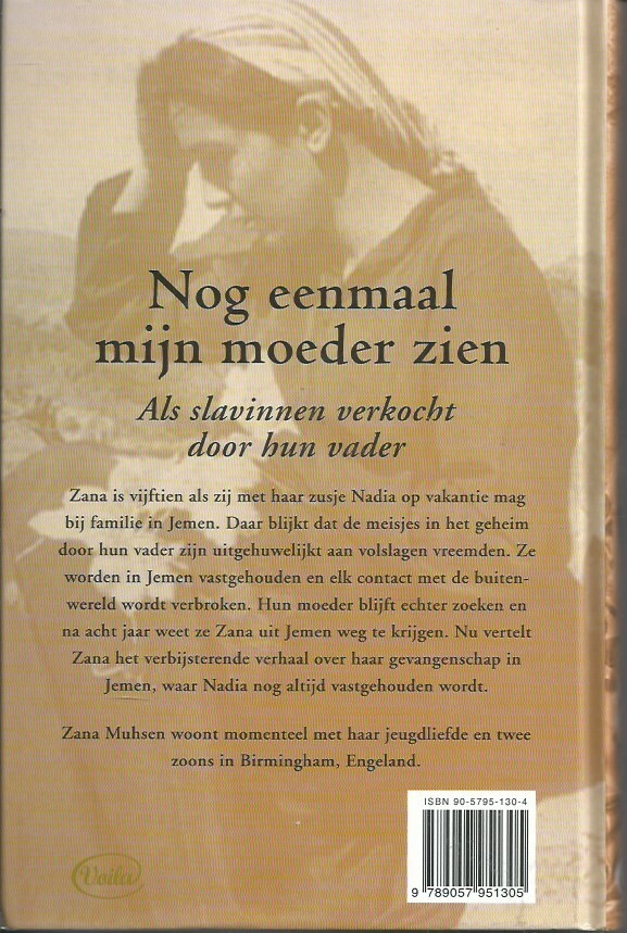 Nog eenmaal mijn moeder zien achterkant