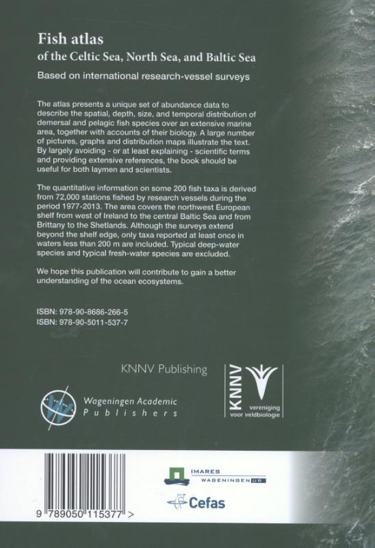 Fish Atlas of the Celtic Sea, North Sea and Baltic Sea achterkant