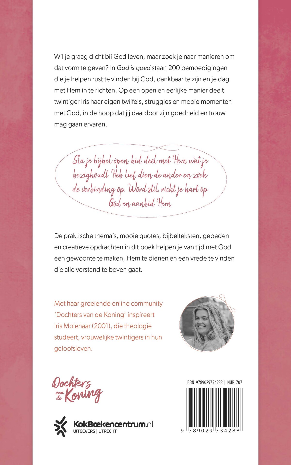 God is goed achterkant