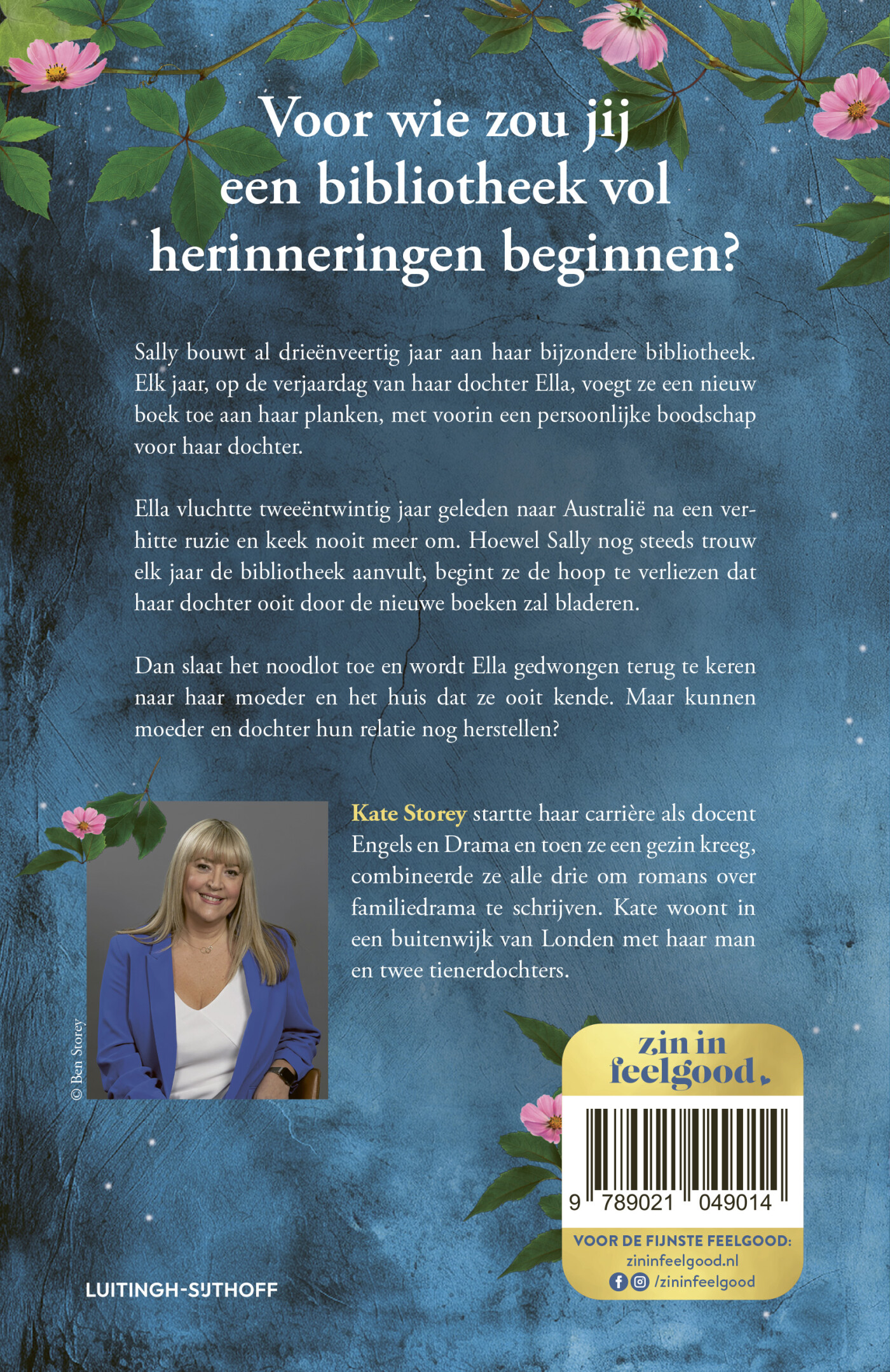 De bibliotheek vol herinneringen achterkant