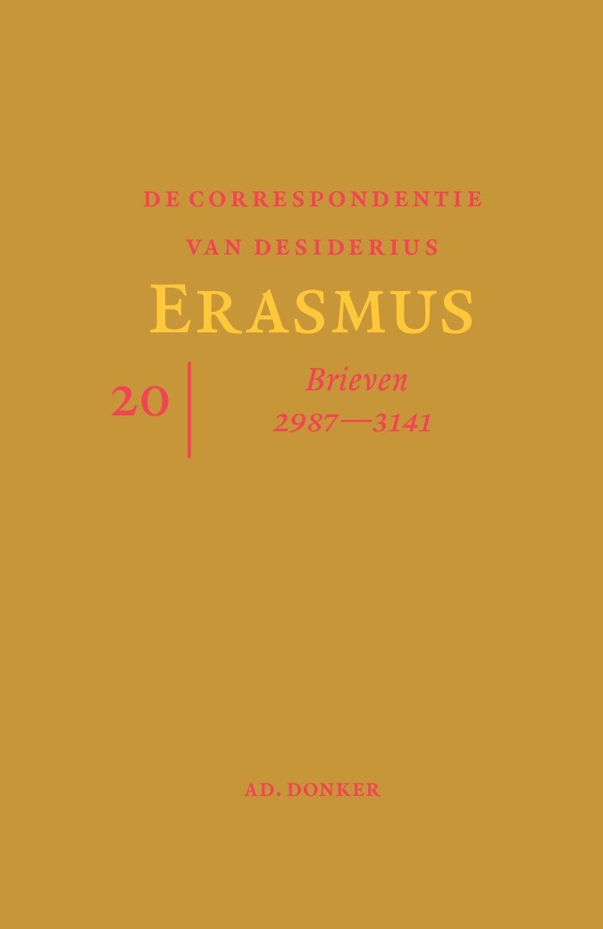 Correspondentie van Erasmus deel 20