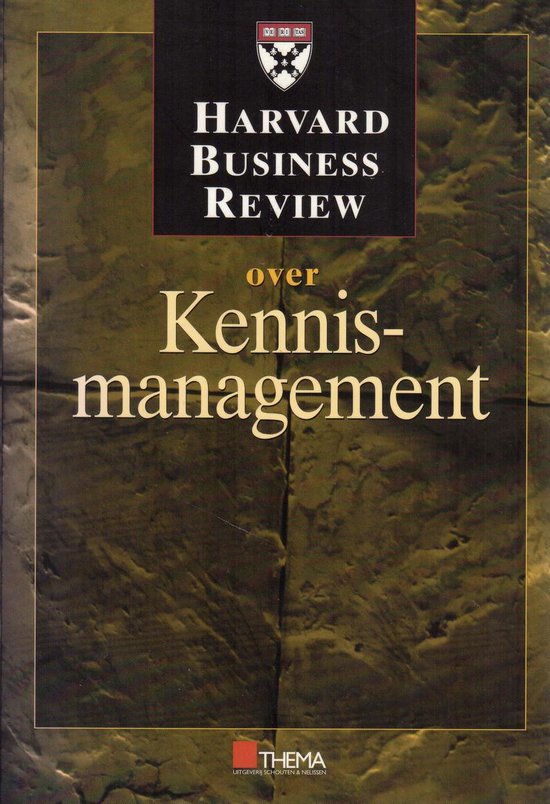boekenbalie_9789070512934_cover Kennismanagement / Harvard business review reeks