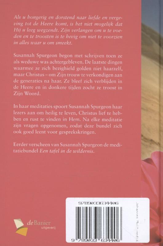 De woestijn zal bloeien achterkant