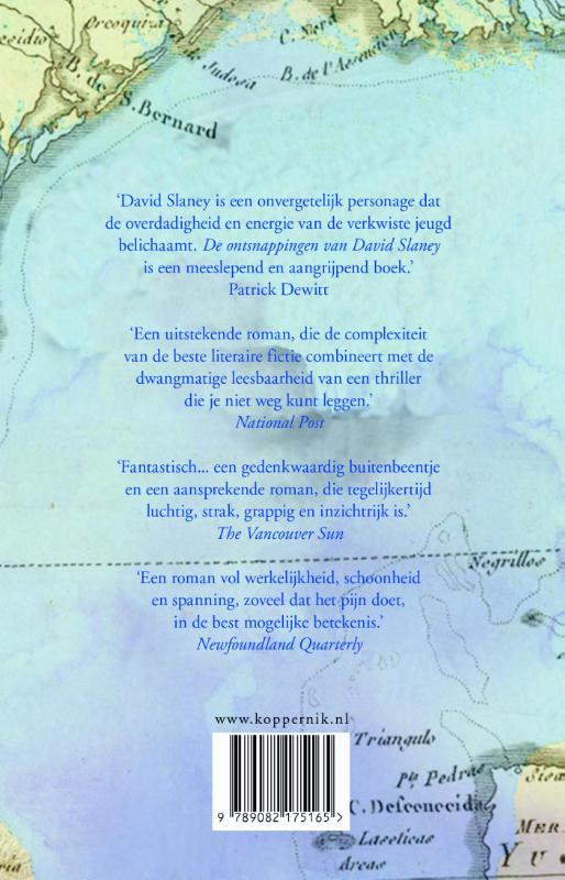 De ontsnappingen van David Slaney achterkant