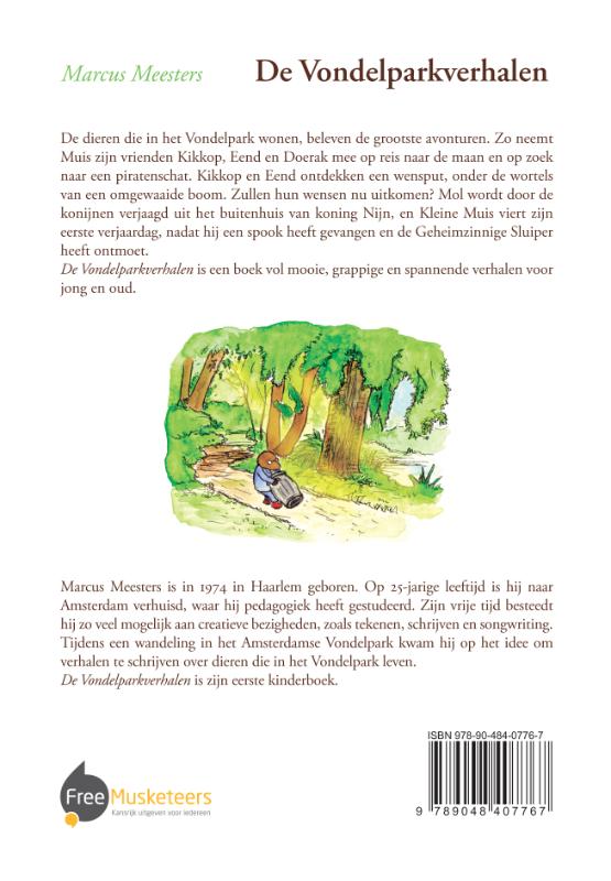 De Vondelparkverhalen achterkant
