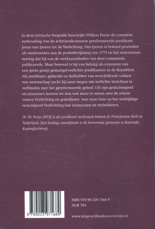 Josua van Iperen (1726-1780) achterkant