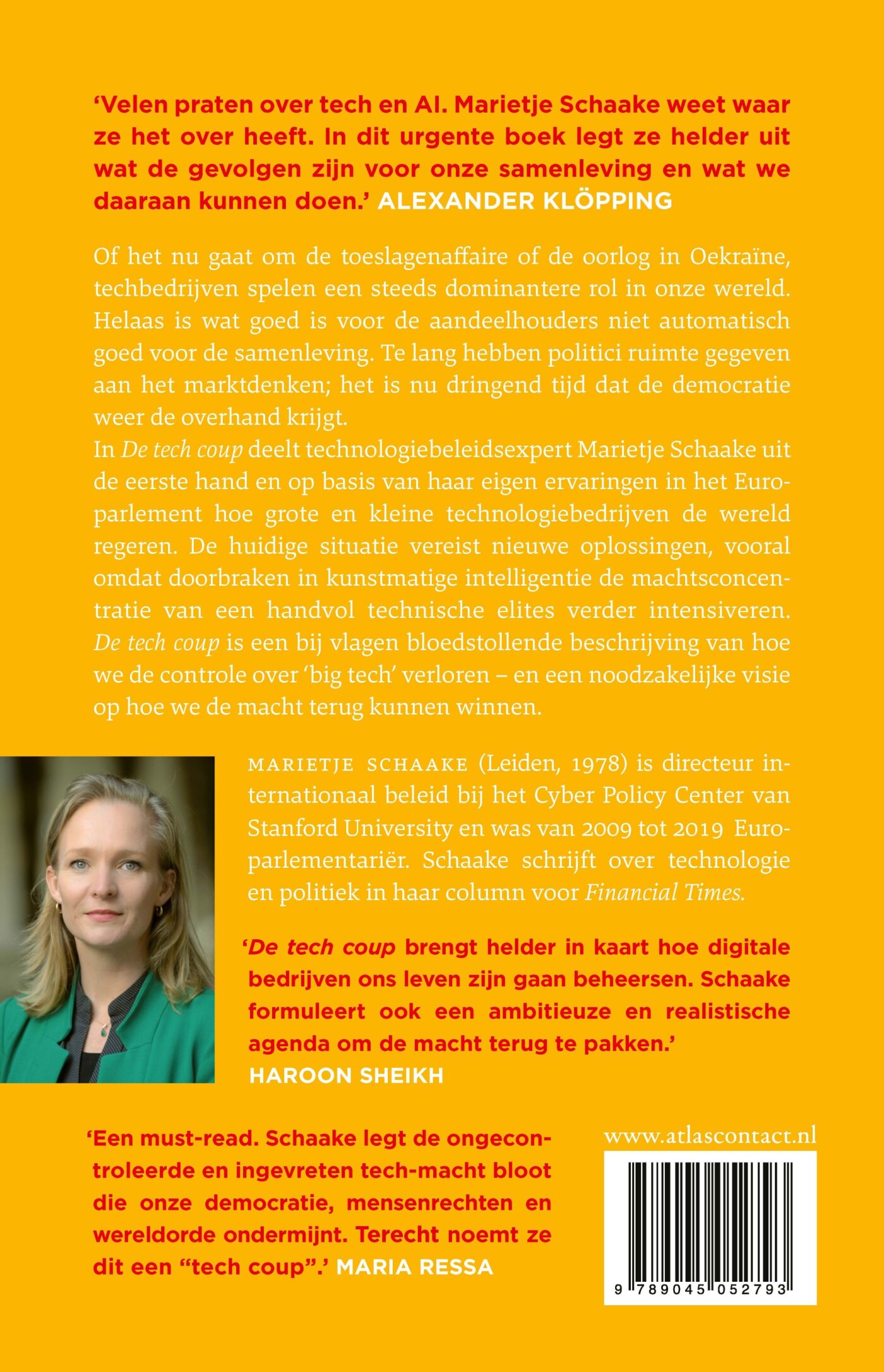 De tech coup achterkant
