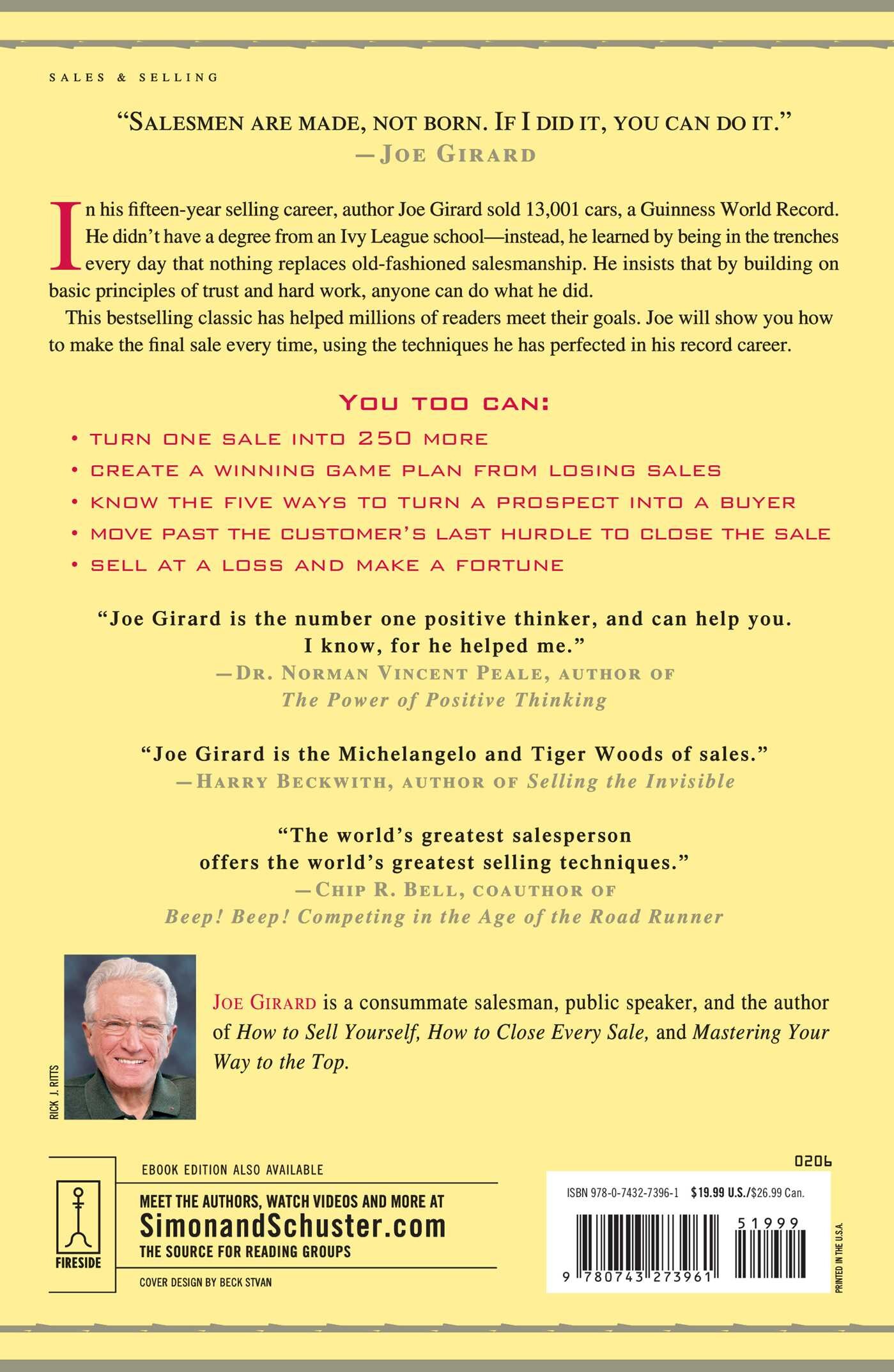 How to Sell Anything to Anybody achterkant