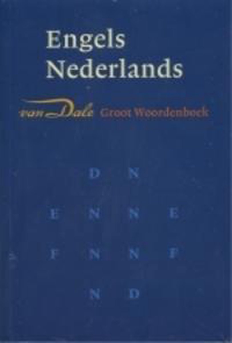 boekenbalie_9789066481435_cover Van Dale groot woordenboek Engels-Nederlands / Van Dale groot woordenboek